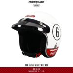 HELM FRIDAY KILLER X MARZANO | 666 RACING HELMET WHITE RED