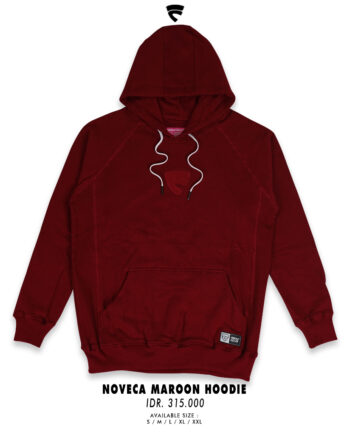 JAKET HOODIE FRIDAY KILLER | NOVECA MAROON - XL