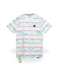 Friday Killer SPLASHEETEAL T-Shirt Pria - WHITE