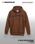 Friday Killer 19SNAKEBRWHD PULLOVER HOODIE Pria - BROWN