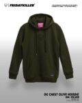 Friday Killer OGCHESTOLIVEHD PULLOVER HOODIE Pria - OLIVE