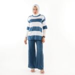 SETELAN WANITA BAHAN RAJUT FRIDAY KILLER GIRL | DIVA BLUE