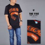 Friday Killer THEFIRE T-Shirt Pria - BLACK