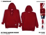 Friday Killer OGTRACKMRNHD PULLOVER HOODIE Pria - MAROON