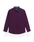 Friday Killer FLARE LS FLANNEL - NAVY