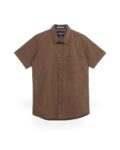 Friday Killer ZOCCO MOCCA SS SHIRT LONGSLEEVE - BROWN