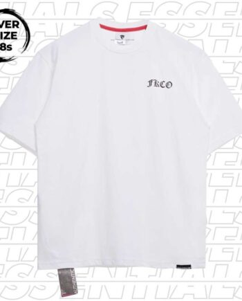 KAOS OVER SIZE FRIDAY KILLER | OLD TYPE OS WHITE