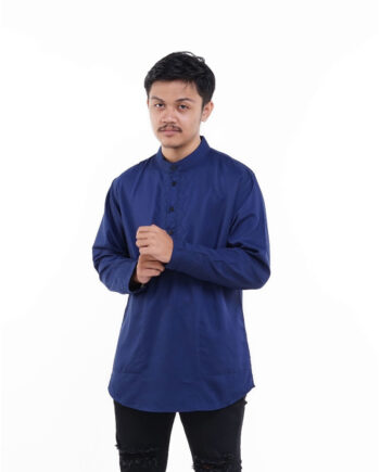 KEMEJA KOKO LENGAN PANJANG FRIDAY KILLER | GRAIL ALL NAVY LS
