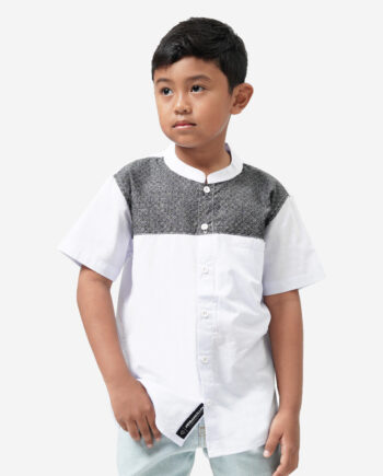 KEMEJA KOKO ANAK FRIDAY KILLER | KAHF WHT KIDS SS