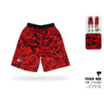 CELANA PENDEK | VICKO RED | SIZE L