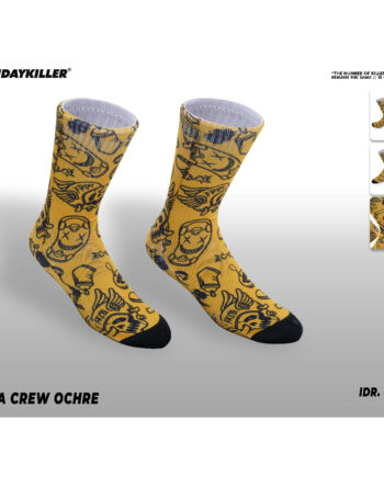 KAOS KAKI FRIDAY KILLER | LURVA CREW OCHRE