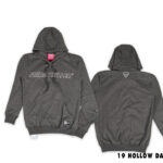 JACKET FRIDAY KILLER | 19 HOLLOW DARK GREY HOODIE | SIZE L