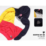JAKET HOODIE FRIDAY KILLER | QUARTER NAVY HD