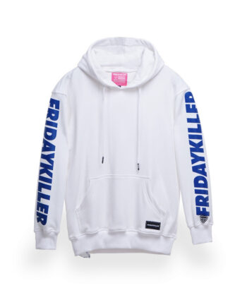 JAKET HOODIE FRIDAY KILLER | 19 SLV WHT HD (ex : display)