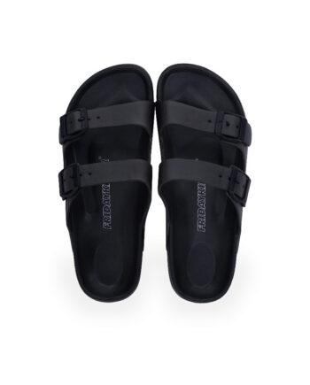 SANDAL SLIDE FRIDAY KILLER | CETERO BLACK WHITE
