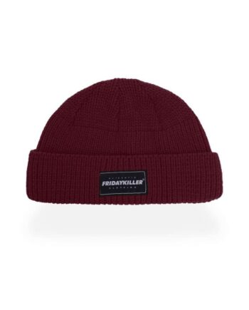 TOPI KUPLUK / BEANIE FRIDAY KILLER | LOWFY MAROON