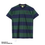 KAOS FRIDAY KILLER MOTIF STRIPE / GARIS FULCIA GREEN