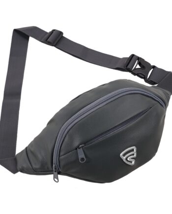 TAS SELEMPANG / WAISTBAG FRIDAY KILLER | ANDREDA DARK GREY SILVER