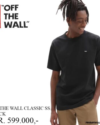 KAOS VANS OFF THE WALL | OFF THE WALL CLASSIC SS BLACK