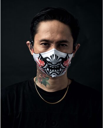 MASKER FRIDAY KILLER | FIRE WOLF WHITE MASK