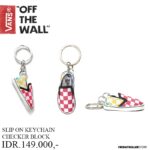 GANTUNGAN KUNCI VANS OFF THE WALL | SLIP ON KEYCHAIN CHECKER BLOCK
