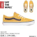 SEPATU VANS OFF THE WALL | SK8 LOW HONEY GOLD