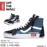 SEPATU VANS OFF THE WALL | SK8 HI NIGHT NVY