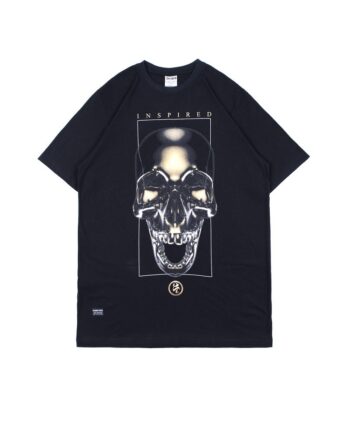 KAOS INSPIRED 27 | GLASS SKULL 03 BLACK