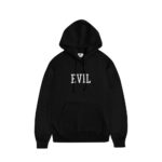 JAKET HOODIE EVIL ARMY | LATE NIGHT K23 BLACK