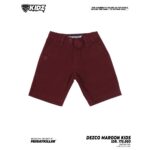 CELANA PENDEK CHINO ANAK ANAK FRIDAY KILLER KIDZ | DEZCO MAROON