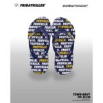 SANDAL JEPIT FRIDAY KILLER | TOWNY NAVY