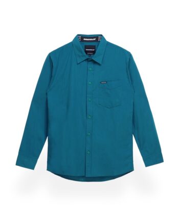 KEMEJA LENGAN PANJANG FRIDAY KILLER | ROCCO TEAL LONG SLEEVE
