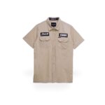 KEMEJA PRIA WORK SHIRT FRIDAY KILLER | ZOMBIE WORK SHIRT KHAKI
