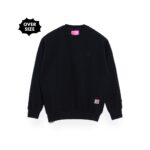 SWEATER OVER SIZE FRIDAY KILLER | BSC OS BLACK CREWNECK