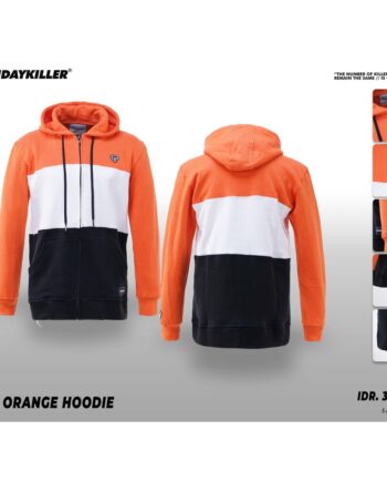 JAKET FRIDAY KILLER | OXYN ORANGE HOODIE