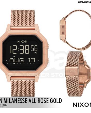 JAM TANGAN WANITA NIXON | SIREN MILANESE ROSE GOLD