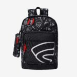 TAS PUNGGUNG RANSEL BACKPACK SIMPLE PRIA WANITA DARK GREY FRIDAY KILLER | PUNK RIOT BP BLACK