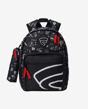 TAS PUNGGUNG RANSEL BACKPACK ANAK ANAK FULL PRINT HITAM FRIDAY KILLER | PUNK RIOT BP KIDS BLACK