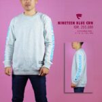 SWEATER / CARDIGAN FRIDAY KILLER | NINE TEEN BLUE CREWNECK