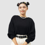 KEMEJA BLOUSE WANITA FRIDAY KILLER GIRL | MIYA BLACK