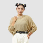 KEMEJA BLOUSE WANITA FRIDAY KILLER GIRL | MIYA CREAM