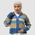 SWEATER CARDIGAN WANITA FRIDAY KILLER GIRL | AXIS BLUE