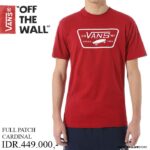 KAOS VANS OFF THE WALL | FULL PATCH CARDINAL