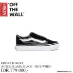 SEPATU ANAK ANAK VANS OFF THE WALL | KIDS OLD SKOOL (SUEDE FLAME)