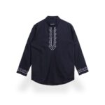 KEMEJA KOKO FRIDAY KILLER JUMBO SIZE | GRAIL BLACK LONGSLEEVE