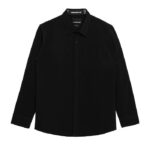 KEMEJA LENGAN PANJANG JUMBO SIZE FRIDAY KILLER | ZYRA BLACK LS