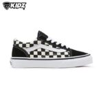 SEPATU ANAK VANS OFF THE WALL | UY OLD SKOOL PRIMARY CHECKER BW