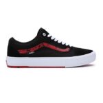 SEPATU VANS OFF THE WALL | BMX OLD SKOOL MARBLE BLACK WHITE RED