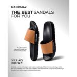 SANDAL SLIDE MAXIMALL | OX BROWN