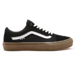 SEPATU SNEAKERS VANS OFF THE WALL | SKATE OLD SKOOL BLACK BLACK GUM